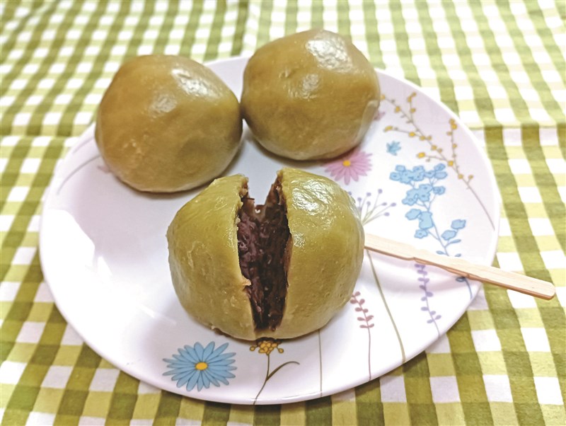 菠菜青糰子(福報作品)